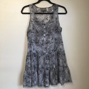 Vintage floral ditsy dress Susina Skater 90s Y2k cottagecore babydoll dress